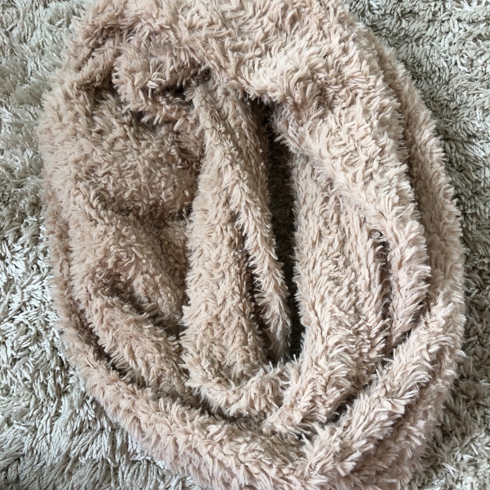 Soft tan scarf
